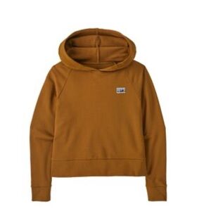 NWOT Patagonia Regenerative Organic Certified Cotton Tan Hoodie-SOLD OUT COLOR